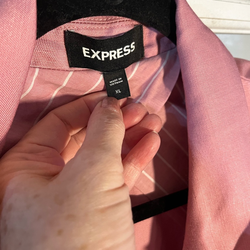 Express Blush Pink Blazer